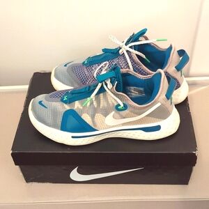 Women's Nike PG 4 PCG String/ Sail in Cool Gray Size 8 with Box